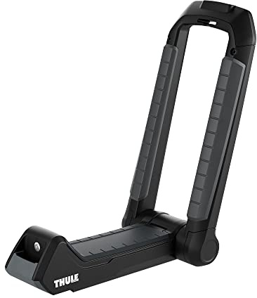 Thule 849000 Hull-a-Port Aero kajakthållare på taket för 1 kajak, svart, 1 kajak