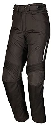 Modeka Violetta Damen Motorrad Textilhose (Black,42)