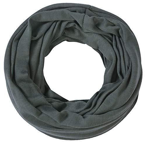 Miobo Schlauchschal Loop für Damen und Herren – Ganzjährig leicht – 100% Viskose