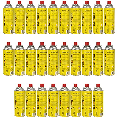 Ecolle Gaskartuschen Butangas Gas 227g 520ml Campinggas Campingkocher Bunsenbrenner Gaskocher, Gasheizung, Gasbrenner, Lötbrenner (28)