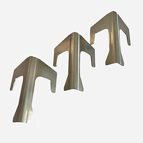 Lot de 3 entretoises universelles en acier inoxydable : ensemble d'espaceurs pour plaques de cuisson, accessoires de barbecue en acier inoxydable, brasero, plaque de cuisson, barbecue sphérique