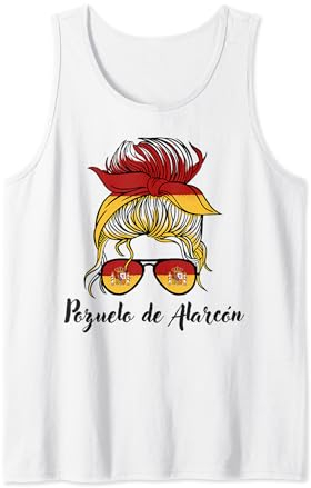 Pozuelo de Alarcón Chica, Bandera España España Camiseta sin Mangas