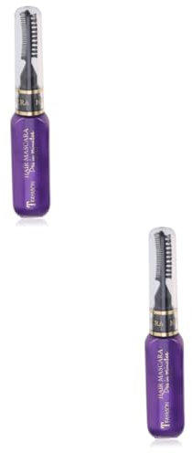 DRESSOOS 2 Pz tinta per hair gel hair spray hair wax hair dye cera colorante materiale per colorare i tintura per di halloween Viola,porpora