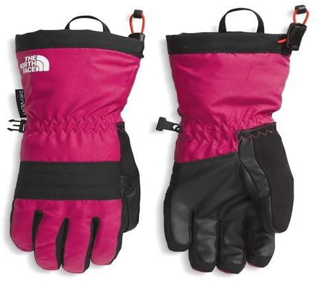 The North Face Little Kids' Montana Insulated Ski Glove - Touchscreen Compatible, Water & Wind Resistant, Fleece Lined, Lali Guran, Large