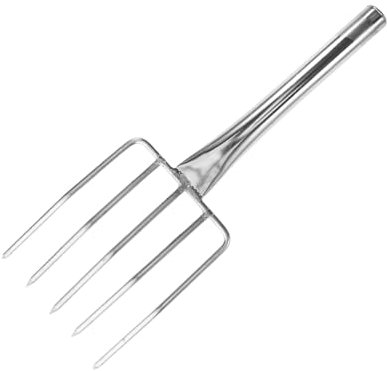 SOLUSTRE Stainless Steel Gartenwerkzeug -daumenforke Für Umpflanzen Und Bodenarbeiten Tragbares Gartenwerkzeug Für Einfache Handhaben Von Pflanzen