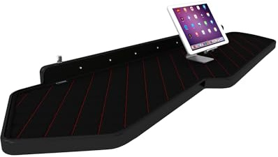F-CORE Tablettes Tableau de Bord Camion compatibilité pour Volvo FH 5 01.20- Double Panneau LED 24V Noir/Rouge