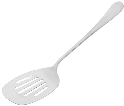 ULTECHNOVO Spatule De Service Ajourée En Acier Inoxydable, Pelle Ajourée De Restaurant, Ustensile La Cuisine Métal, Pelle à Riz Perforée, Service Buffet Et Barbecue,