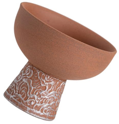 Warmhm Retro Orange Ceramic Teacup for Restaurant and Bar Use