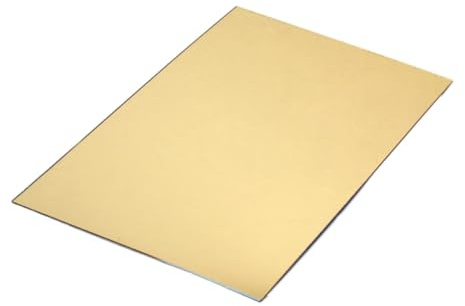Goldenes Schlagbrettmaterial Xd17 44x29cm, Selbstklebend | Acryl Pvc, 3-lagig und 1-lagig, Rohling für Akustikgitarre, Selbstgemacht für Gitarre