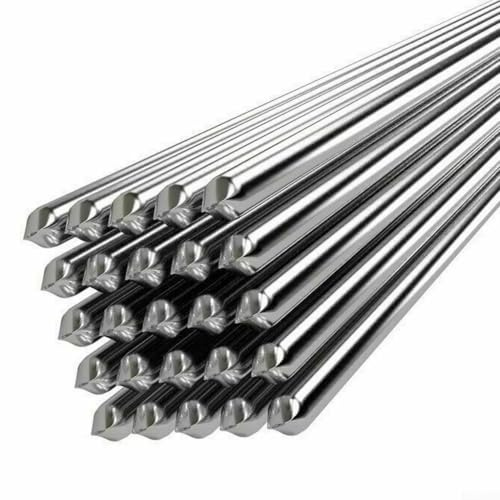 Alambres de relleno de soldadura de aleación de aluminio, 100 unidades, 1 6 mm de diámetro, 50 cm de longitud, excelente soldabilidad