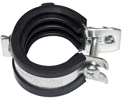 10 Stück Rohrschellen Gelenkrohrschellen 15-19 mm / 3/8