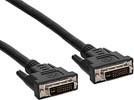 Goobay 69203 - Cable DVI-I FullHD Dual Link, color dorado