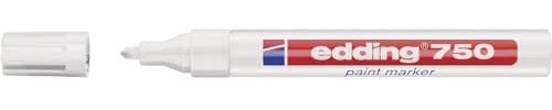 edding 4-750049 lackmärkpenna 750 W vit