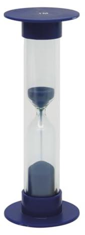 TimeTEX Sanduhren-Set 5-TLG, 10cm hoch, 2,5cm ø (1 Zeiteinheit)