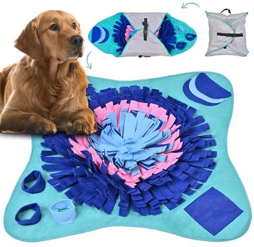 PET ARENA Schnüffelmatte für Hunde & Katzen 63,5 × 63,5 cm Waschbar | Fördert den natürlichen Suchinstinkt, reduziert Stress und Langeweile, rutschfest, langlebig und individuell anpassbar.