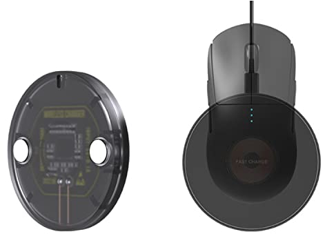 Mini QI Magnetic Charging Module & Wireless Charger for Logitech GPW/GPW2 G403/G502/G703/G903 Wireless Mouse Charging Accessories