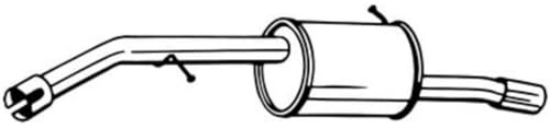 BOSAL Endschalldämpfer 135-249 | Kompatibel mit: CITROËN DS3, DS3 Cabriolet, DS 3, 3 Cabriolet