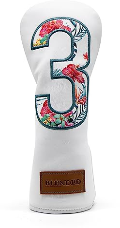 BAIRBRE Golfschläger-Abdeckungen für Fahrer, Fairway-Holz, Hybrid-Schlägerhaube, 3 Holzschlägerhauben, Leder, 3 Holzschlägerhauben, Golfschlägerhauben für Scotty Cameron, Taylormade Titleist Odyssey