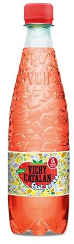 Vichy Catalan Fruit Agua Vichy con Frutas (Fresa, 24 Botellas 500ml.)