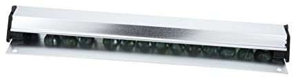 Operitacx Porte-ticket Cuisine 25 Cm En Alliage D’aluminium Résistant à Haute Température Support Coulissant Mural Pour Restaurant Professionnel