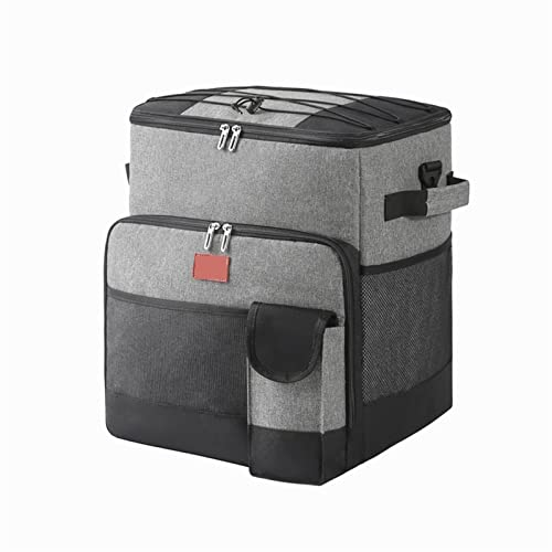 LXYDPZ Picknick-Rucksack Kühltasche Getränke-Frischhalte-Organizer Hohe Kapazität Isolierte Lunchbox Picknick-Getränk Snack Grillmahlzeit Eisrucksack Zubehör