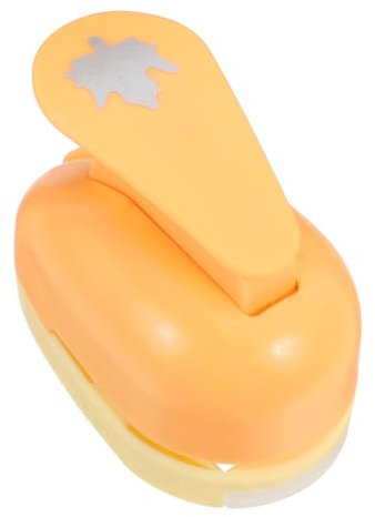 VILLCASE Papierlocher Für Junge Mädchen Handgehaltener Bastellocher Für Scrapbooking Und Diy-projekte Ahornblatt-design Langlebig Und Benutzerfreundlich Für Bastelaktivitäten Im