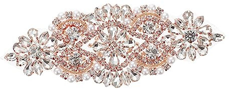 DIYEAH Strass Gürtel Applikation Verziert Mode Accessoire Taschen