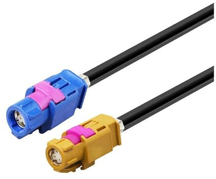 Connettori for autoveicoli HSD Codice C Spina maschio a Codice K Jack femmina 4 pin Cavo connettore 4 poli 535 Cablaggio linea(HSD C F to K F,10M)