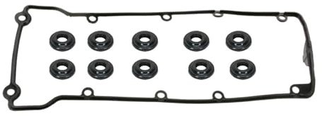 Qdkpgls Kompatibel mit E36 E46 E34 E86 316I 318I 518I Z3 M43 1993 bis 2003 Autos 11121432885 11121731624 11121721879 Ventildichtung Ventildeckeldichtung