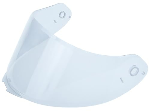 UYTKTN Moto Visière de Casque pour Shaft 582, Verres de Casque de Moto Visière Teintée pour Casque de Moto Accessoires de Remplacement Pare-Brise,A Transparent