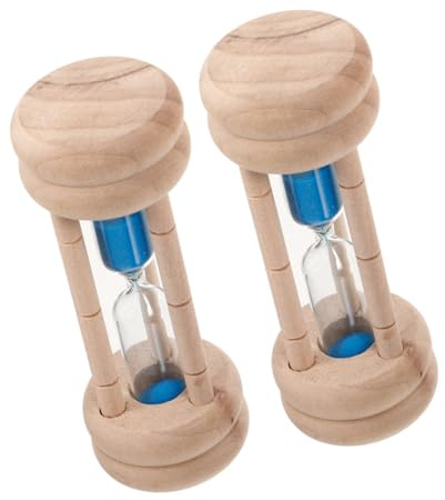 Sosoport 2pezzi in Timer Minuti Per Ragazzo Ragazza Ragazza Timer Per Spazzolino Da Denti Portatile Design e Scuola