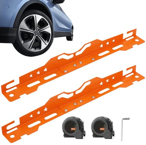 Générique Kit d'Alignement de Roues de Voiture | Plateaux de Réglage du Pincement,Dispositif Réglable en Alliage d'acier pour Pneus De Véhicules Atelier Automobile
