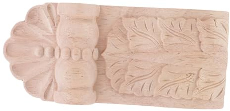 Toddmomy Ornate Wood Corbels Antique Style Solid Wood Brackets For Doorways Columns Furniture European Carved Decorative Shelf Supports And Mantel Appliques