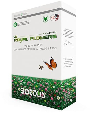 Royal Flowers Sementi per Prato Fiorito, 1 Kg,