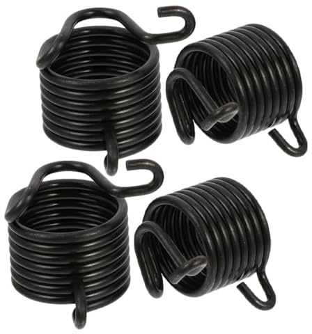 Hemobllo 4 Ressorts de Retenue pour Burin Pneumatique, Ressorts de Rechange pour Marteau Pneumatique, Ensemble Robuste Compatible Outils Mécaniques Automobiles, Réparation et Lissage,