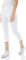 Roman Originals Cropped Trousers for Women UK Ladies Capri Leggings Summer Pants Short Crop Stretch 3/4 Length Three Quarter Pedal Pusher Clothes Elasticated Bengaline Cut Off - White - Size 20