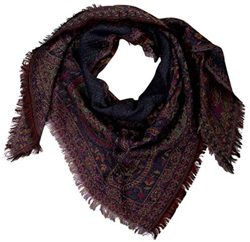 Lorenzo Cana Damenschal Schaltuch Wollschal jacquard gewebt aus 100% Wolle vom Merino Lamm, Paisleymuster Naturfaserschal 78587