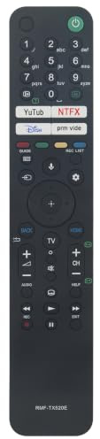 Vocale Télécommande Fit for Sony 4K 8K Ultra HD TV RMF-TX520E RMFTX520E | X80J X81J X82J X89J X90J X95J