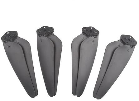 Zubehör für Drohnen for F114K Profi F11S 4K Pro Vier-as Vliegumpen Accessoires AFSTANDSBEDIENINING DROone CW CCW Schop Verhoogd Statief/Propeller/Camer austauschbar (Color : 4PCS)