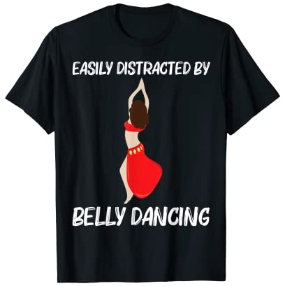 Cooler Bauchtanz für Männer und Frauen, schimmernde Tänzerin, sinnlicher Tanz T-Shirt