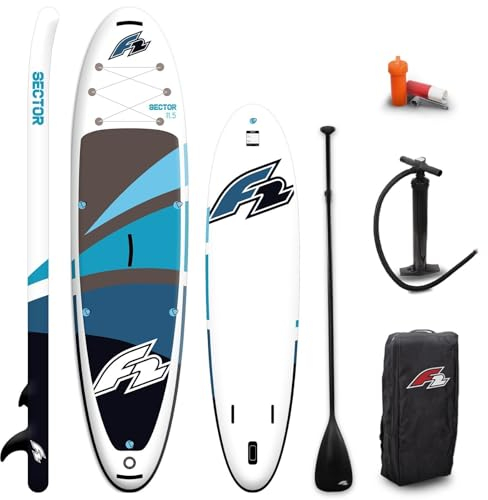 F2 SUP Stand Up Paddle Board Sector 11'5'' Blau 2024