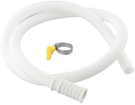 AQXYWUIO 1.5M Washing Machine ​Water Inlet Hose Air Conditioner Drain Hose Flexible Faucet Extension Connector Hose for Bathroom Kitchen