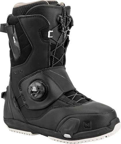 Nitro Women's Cave Step On TLS Snowboard Boots, Black, 25