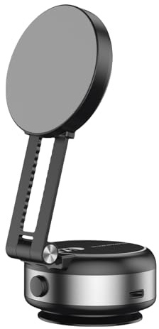 Kingke Kfz-Halterung mit elektrischem Vakuumgriff, rutschfest, verstellbarer Armaturenbrett-Ständer für 11,9 cm (4,7 Zoll) Handy, Navigation, Reisen