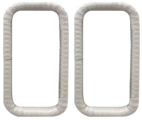 Protezione Pluviale Grondaia Antifoglie | 2 Pezzi Copri Grondaie Anti Foglie | Tubo Gomma Protezione Sbocco per Drenaggio Esterno Casa Giardino