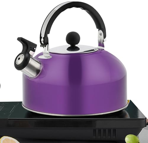 Pfeife Hed Teiera – Acciaio inossidabile – | Elegante bollitore in metallo per fornelli a induzione, elettrico -Hed – Camping è e lunga durata