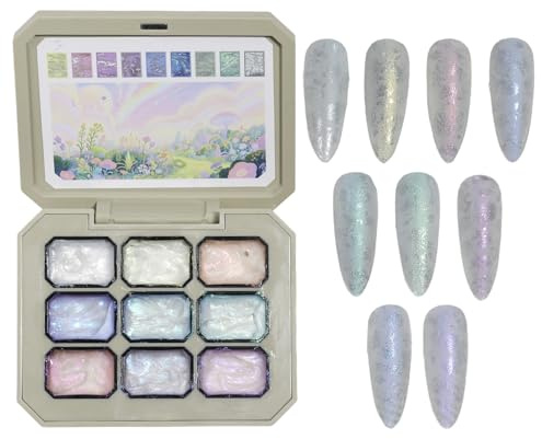 Gel Golpeteo Suministro De Manicura Con Pegamento, Dibujo Firme Y Estilo