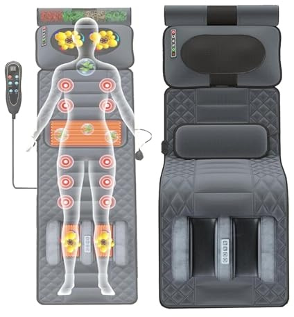 Massagekissen - 20 köpfe vibrations - massagekissen - multipolare bettzeug - rückenschmerzen lindern