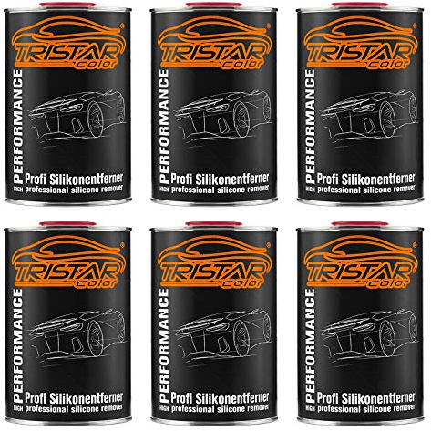 TRISTARcolor 6 Liter Silikonentferner Entfetter Reiniger für Autolack Basislack RAL Lack Grundierung