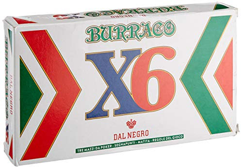 Dal Negro- BURRACO per 6 Persone, 5+ anni, 900794